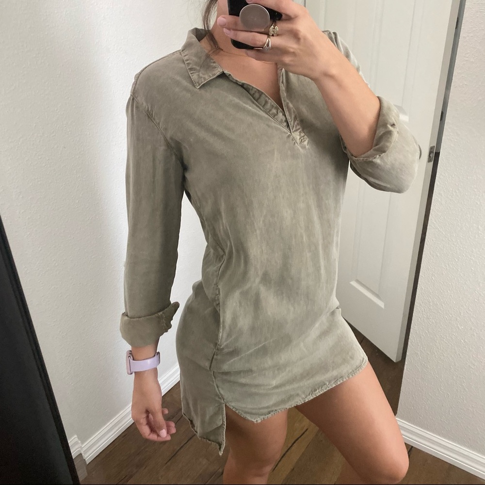 Shirt Dress Long-sleeve